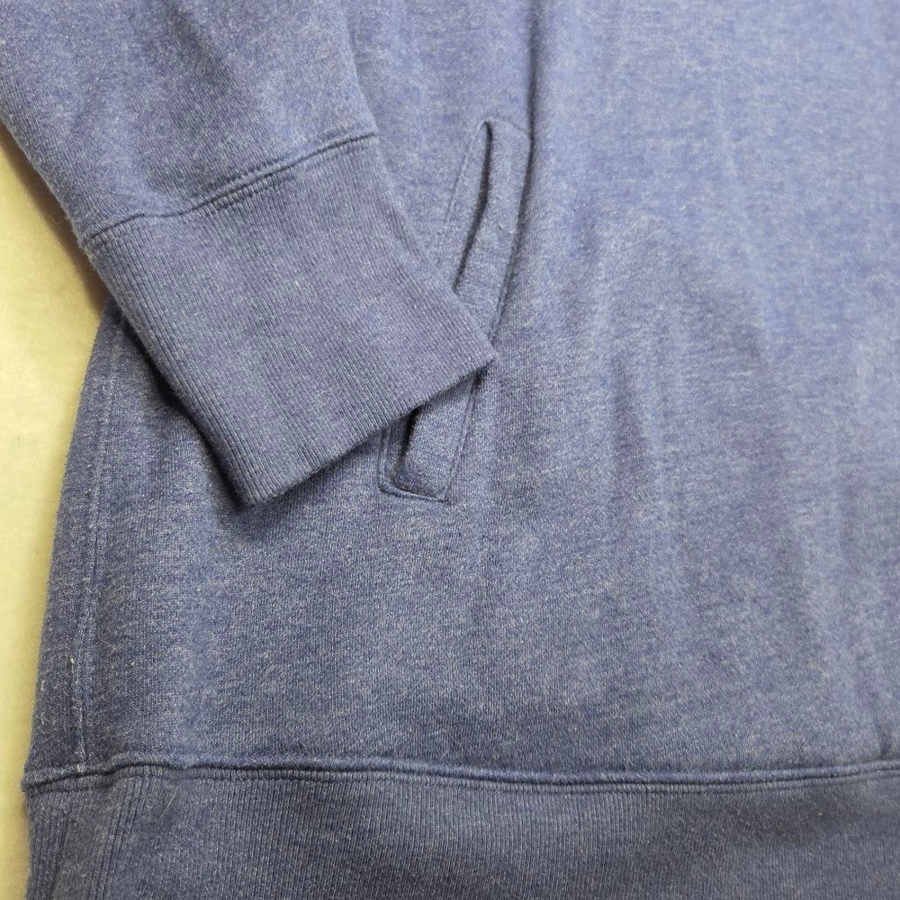 Women's Tek Gear tunic length Blue Cowl Neck Hoodie Plus Size XXL - Picture 2 of 8